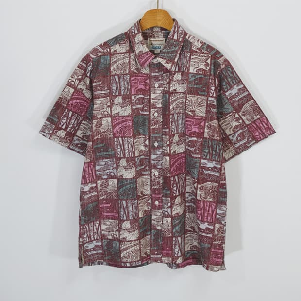 made in Hawaii USA Kahala 하와이안셔츠