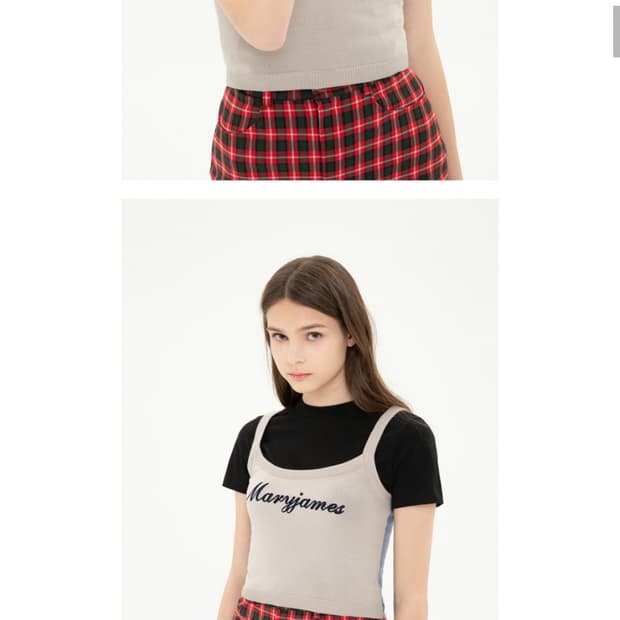 메리제임스 SOFTY KNIT SLEEVELESS 