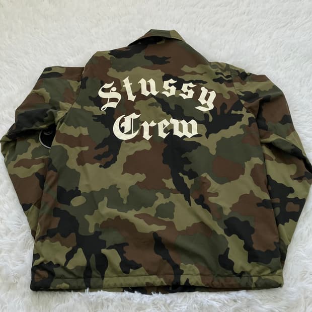 스투시 밀리터리 올 패치 자켓 944 y2k 스트릿 갸루 펑키 일본빈티지