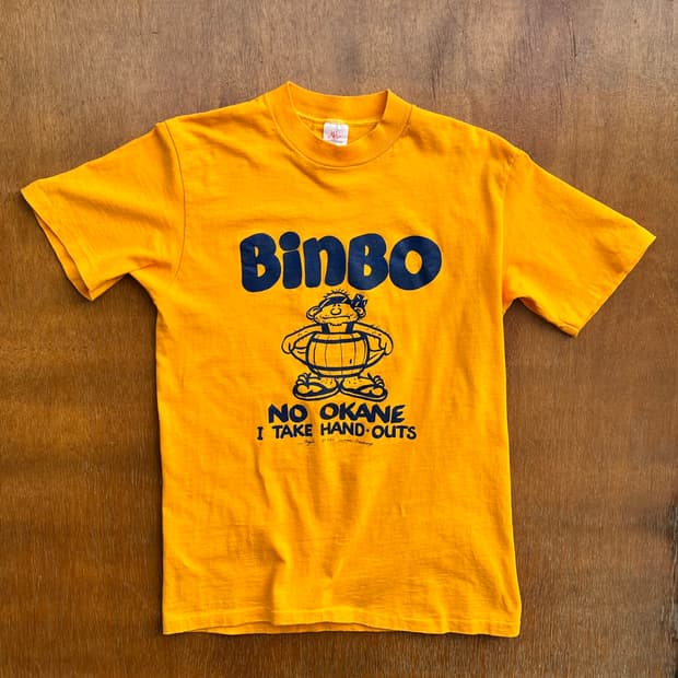 80's Vintage HI CRU "BINBO" Graphic Tee