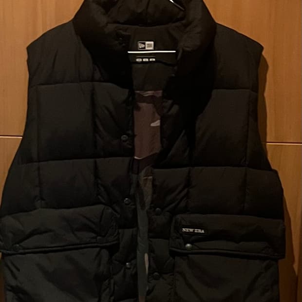 뉴에라 패딩 조끼 검정 L (100)