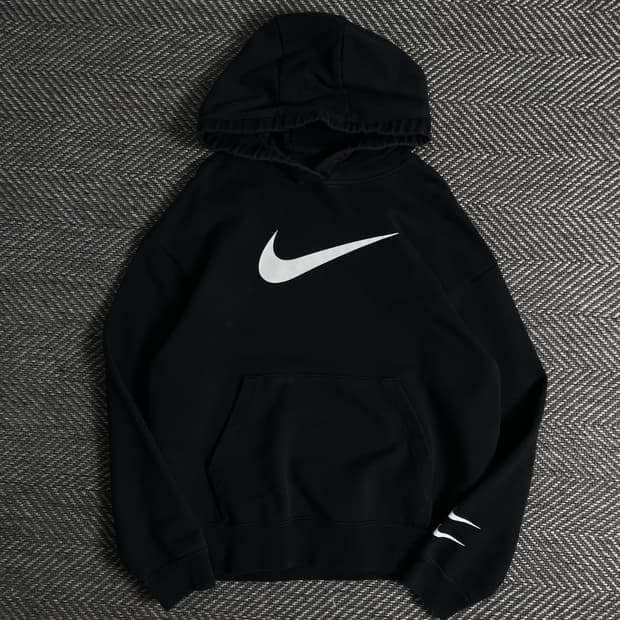 나이키빅스우시 블랙 후드티셔츠o 3453