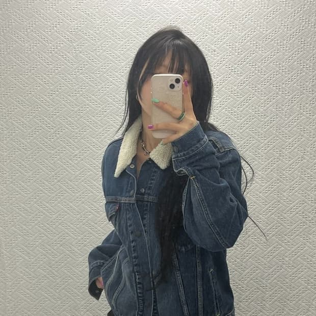 리바이스 올드스쿨 쉐르파 트러커 데님 자켓 M C06758