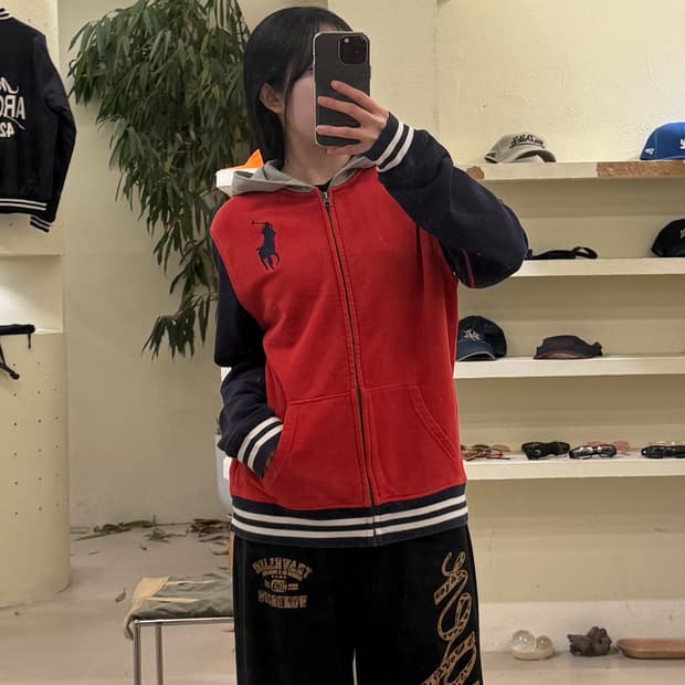 폴로 랄프로렌 신형 빅포니 후드 집업 U295