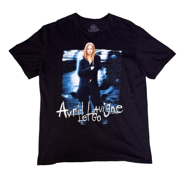에이브릴라빈 AVRIL LAVIGNE Let go 밴드티 L