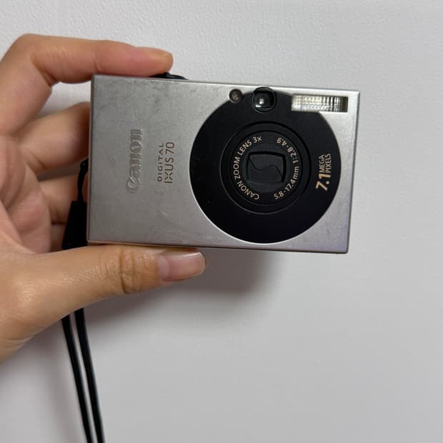 캐논 익서스 70 블랙 / IXUS 70 디지털카메라 디카