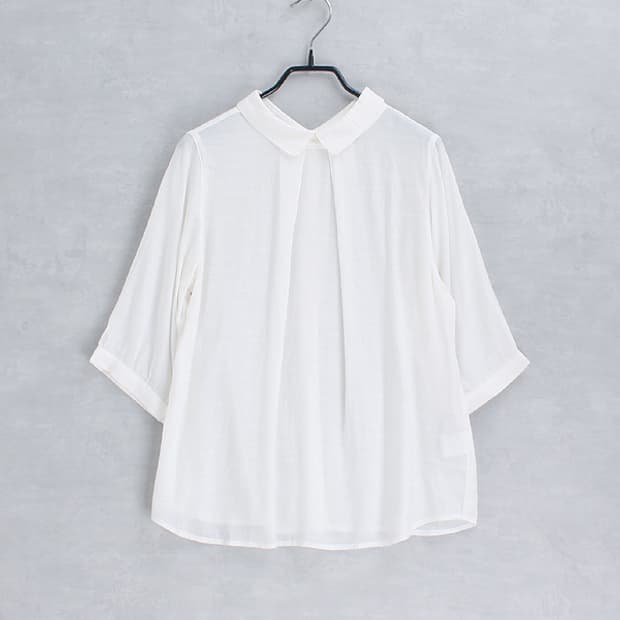 CHIME _ linen blend blouse