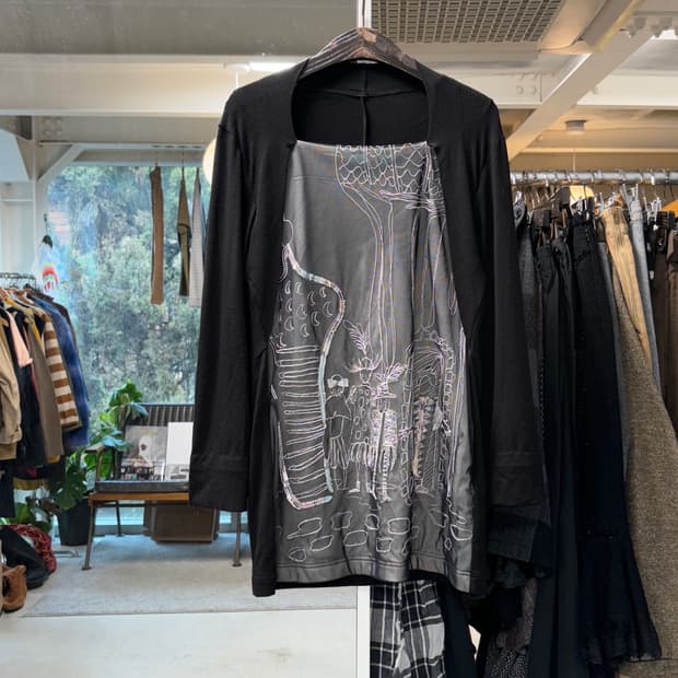 히로코 코시노 트렁크 레이어드 니트