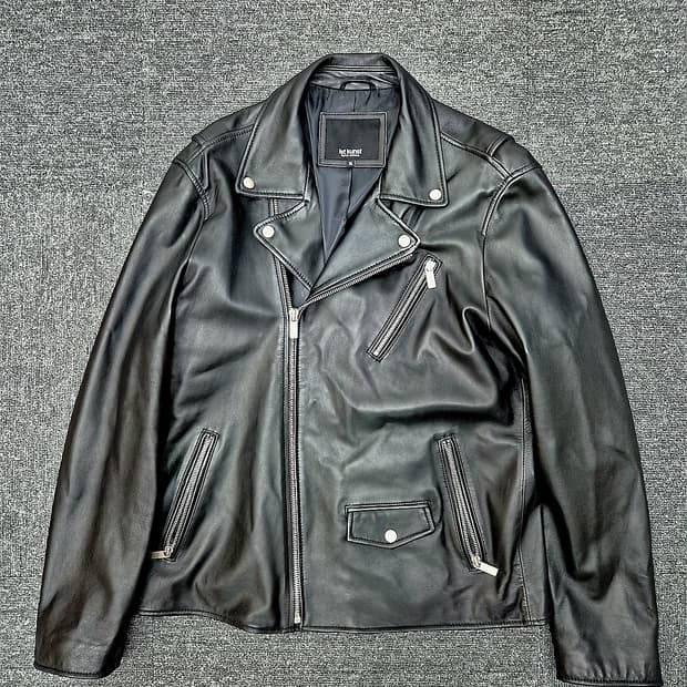 [XL]<이스트쿤스트>램스킨 라이더 자켓