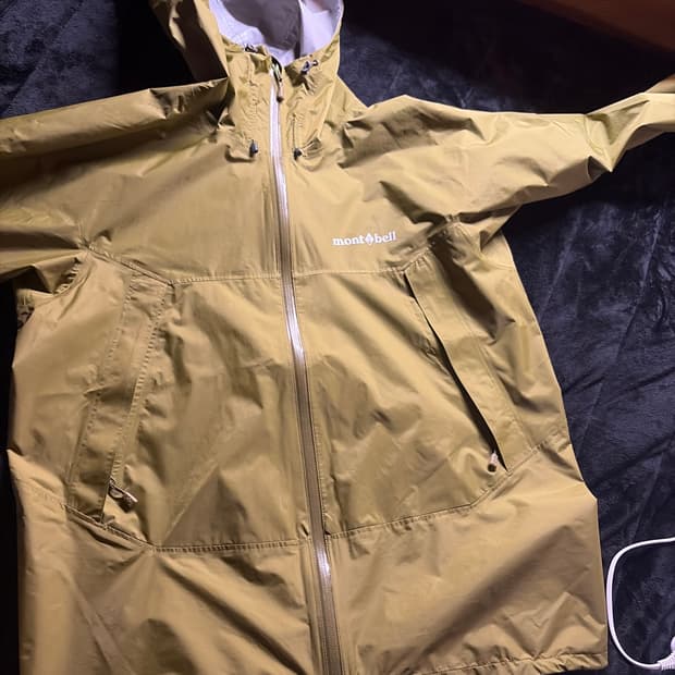 몽벨 레인 하이커 자켓 카키