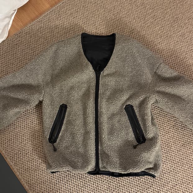 레이빔즈 리버시블 플리스 자켓