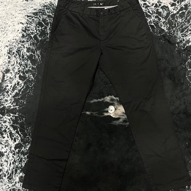 the best jeans 블랙 면바지