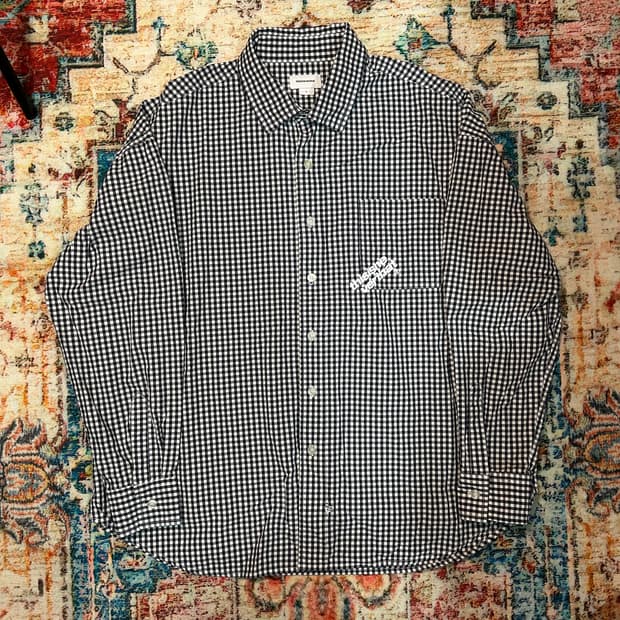 [XL] 디스이즈네버댓 체크셔츠