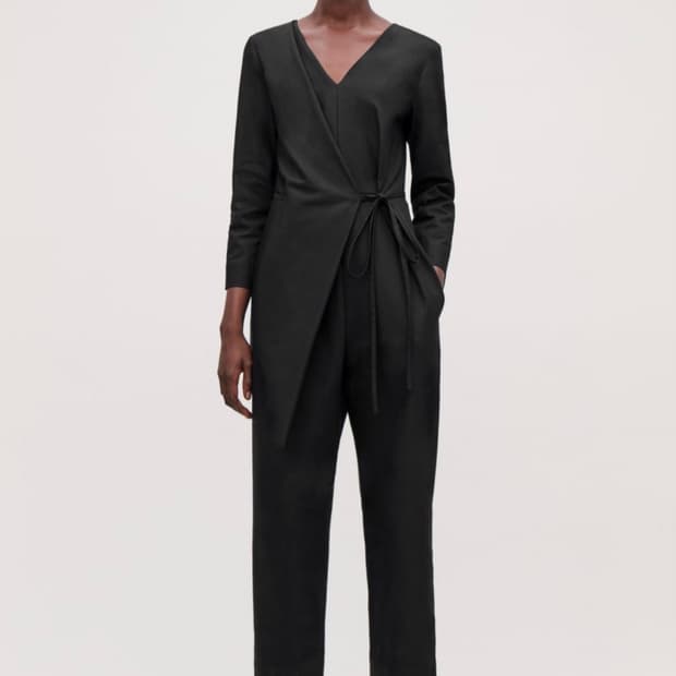 코스 COS 블랙 점푸수트