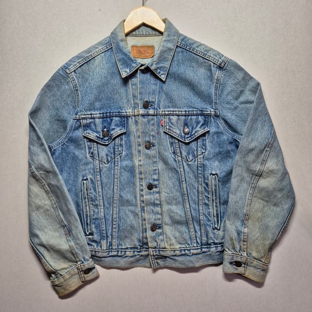 [실측 M] 80s US Made 리바이스 트러커 -115