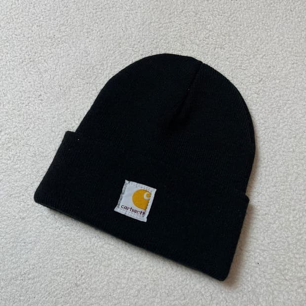 칼하트 로고 베이직 비니 Q1297