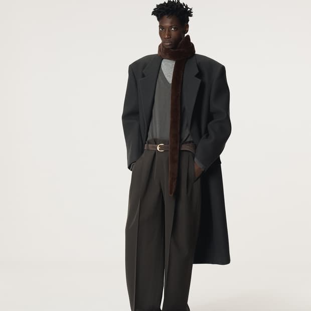 렉토 25FW 울 싱글코트 차콜 그레이