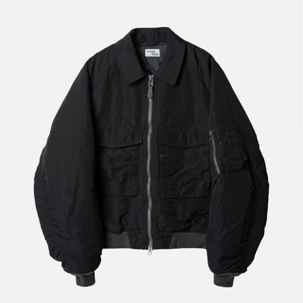 러프사이드 플라이트 점퍼 블랙