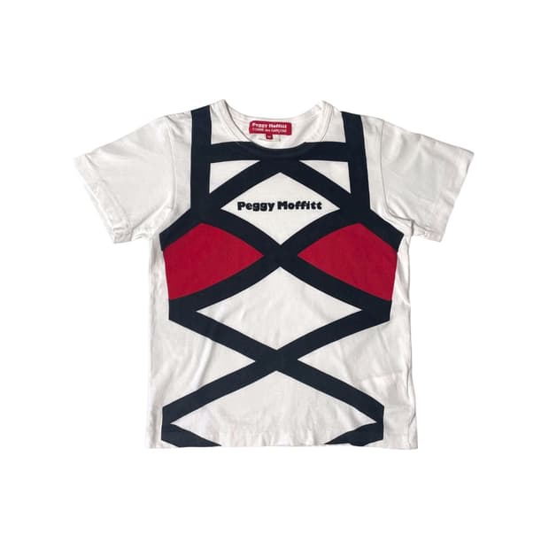 꼼데가르송 x peggy moffitt 티셔츠 AD2004