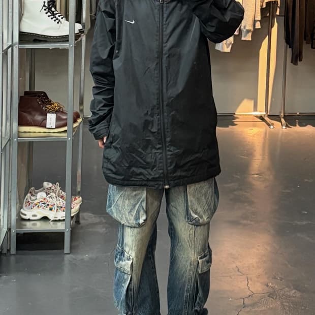 나이키 스우시 바람막이 재킷 A1738