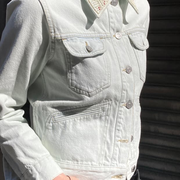 이자벨마랑 etoile 버팔로뼈 데님 재킷