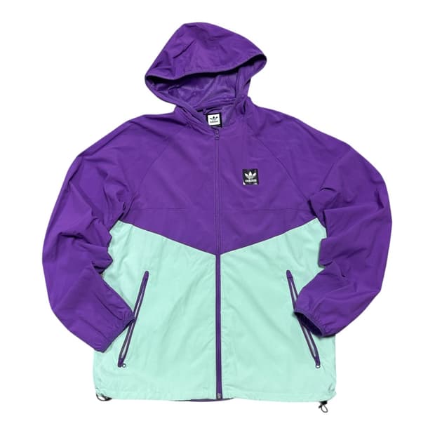 ✨ (바배) 아디다스 퍼플 민트 배색 바람막이