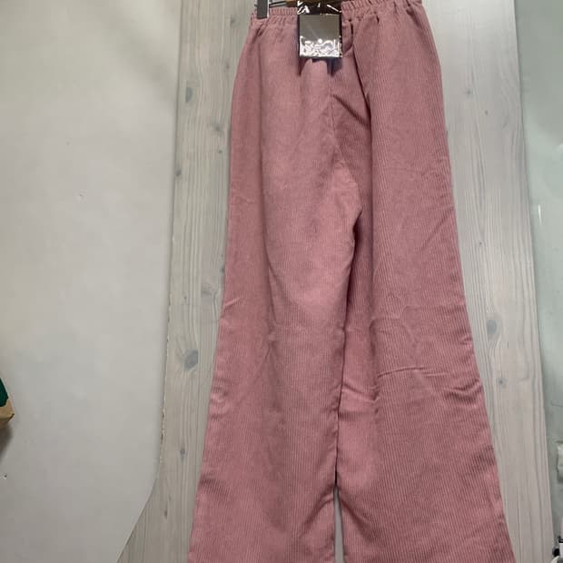 핑크기본 일자바지