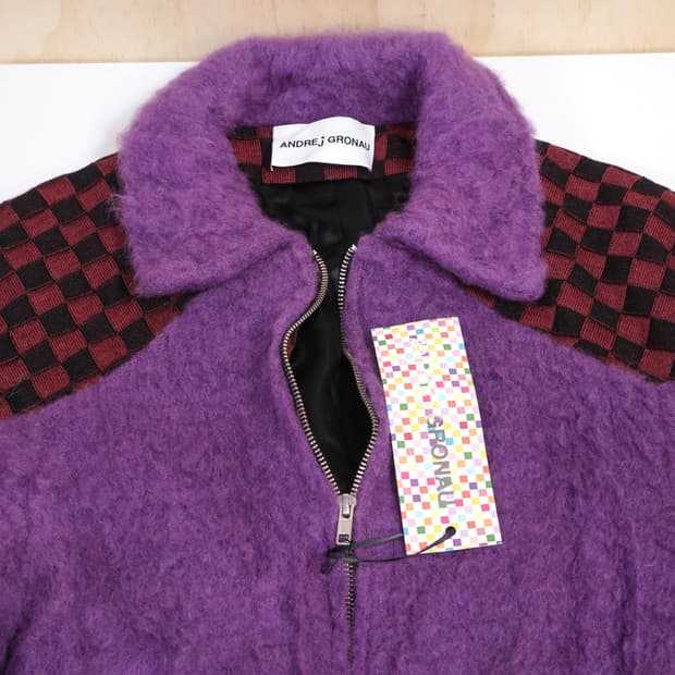 Andrei Gronau X Ssense 별주 봄버 자켓