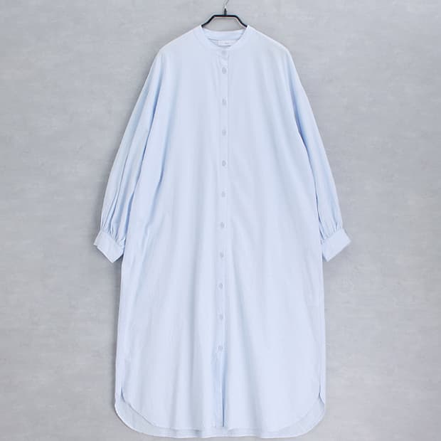 Ottilie _ band collar volume sleeve ops