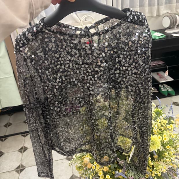 새상품 Tav 스팽클 탑