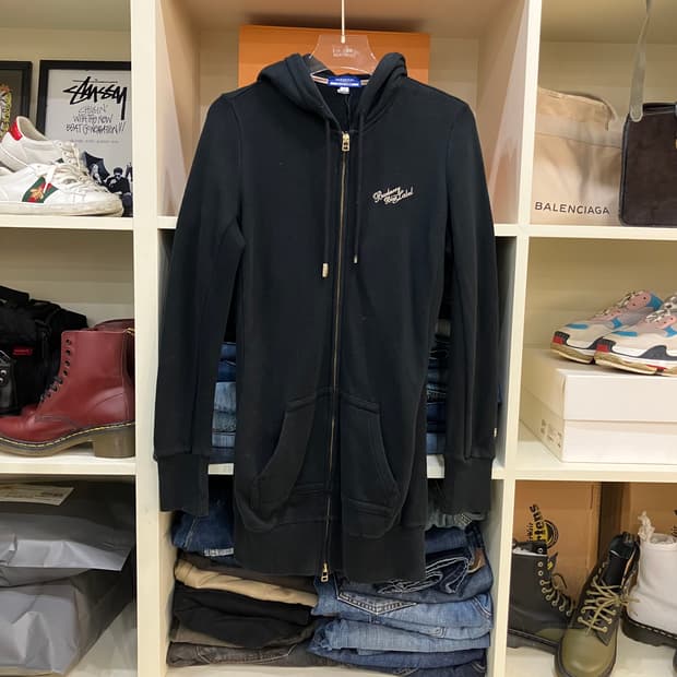 버버리 블루라벨 블랙 후드집업 38