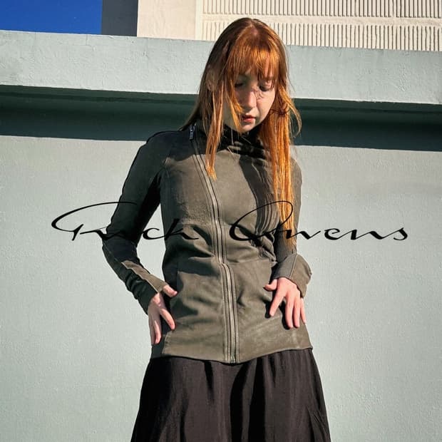 Rick Owens SS12 NASKA Leather Jacket