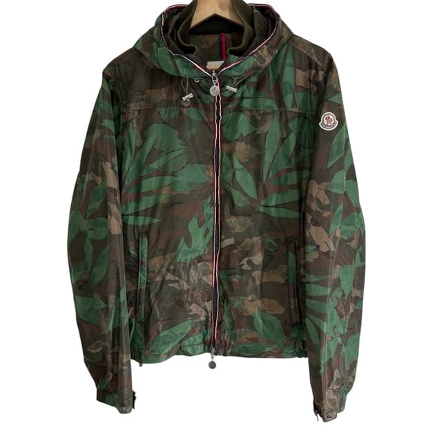 몽클레어 나스 패커블 카모플라쥬 윈드브레이커 자켓