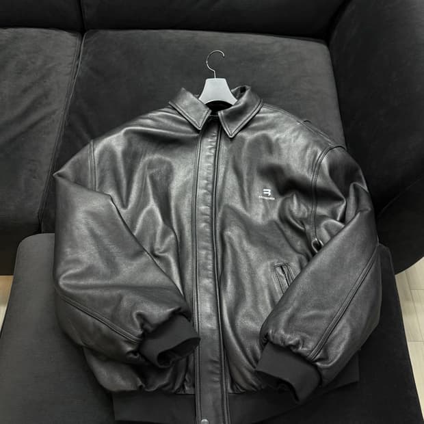 발렌시아가 택시 블루종 유니핏 xs