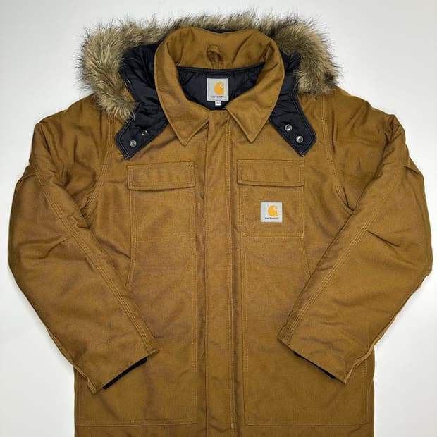 칼하트 아크틱 코트 브라운