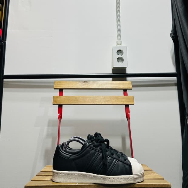 235) 아디다스 운동화 여성 여자 신발 슈퍼스타 블랙