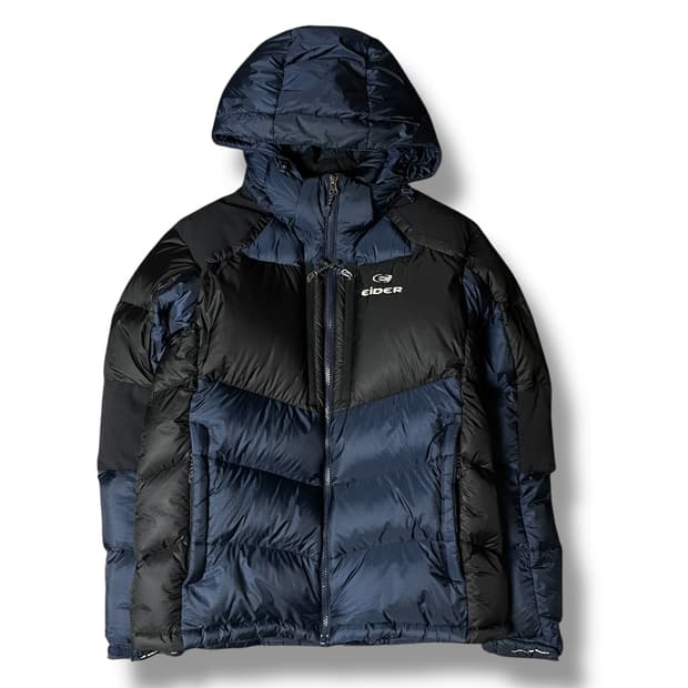 아이더 투톤 덕다운 700 숏패딩 M