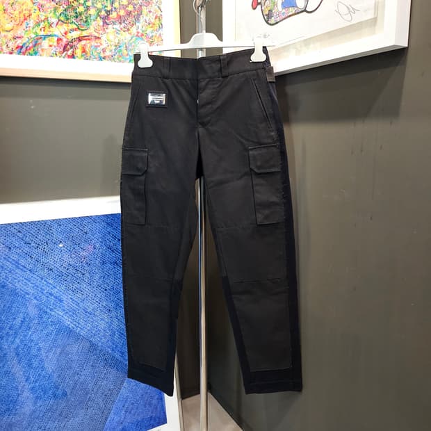 돌체앤가바나 메탈로고 카고 포켓 팬츠