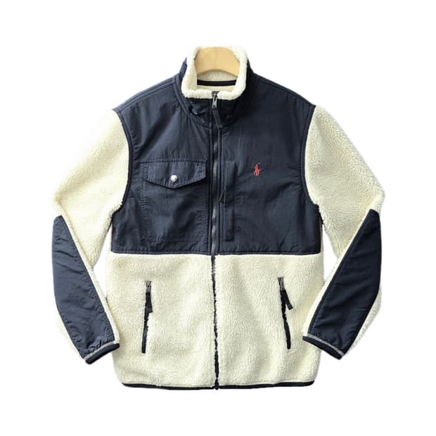 폴로 랄프로렌 쉐르파 플리스 자켓 QR신형 후리스 집업
