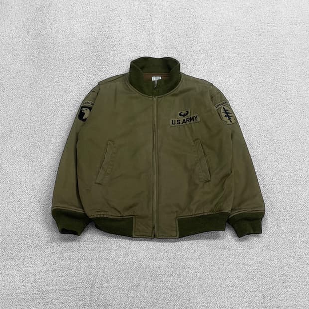 C.A.B Clothing 탱크 후기형 봄버 자켓 카키
