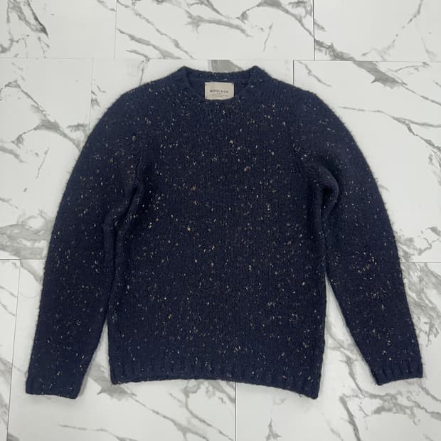 시리즈 울앤코 네이비 니트