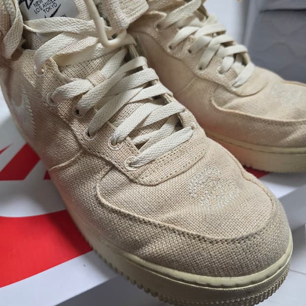 나이키×스투시 에어포스1 미드 [285]