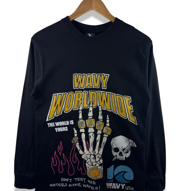 USA 스컬 그래픽 롱슬리브1927