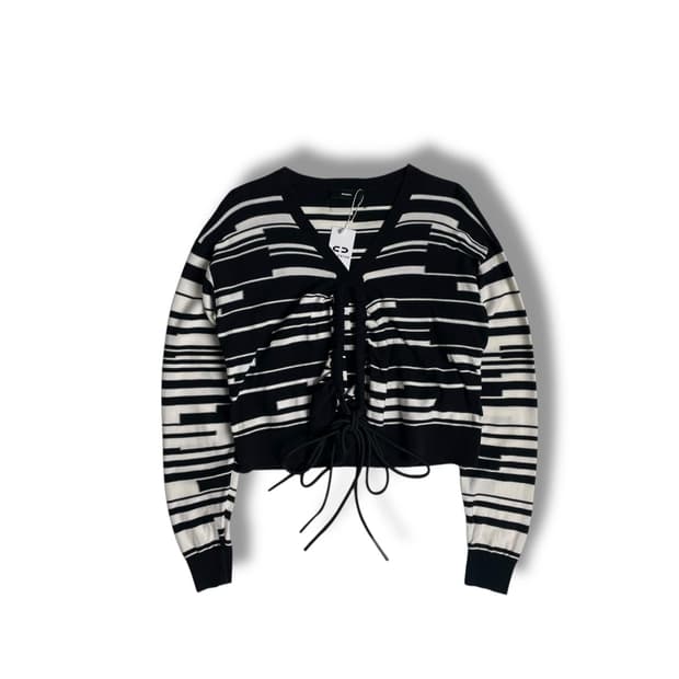 Diesel 스트라이프 스트링 가디건