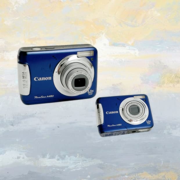 기욤뽀짝!) 캐논 파워샷 a480 Powershot 빈티지 디카