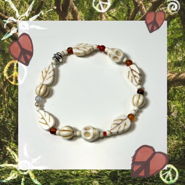 Mori White Bracelet☁️