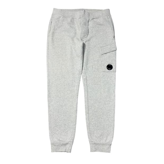 (L) C.P. Company 렌즈 스웻 조거팬츠 그레이