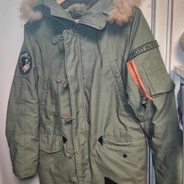 (쇼트)Schott N3B 야상자켓 M