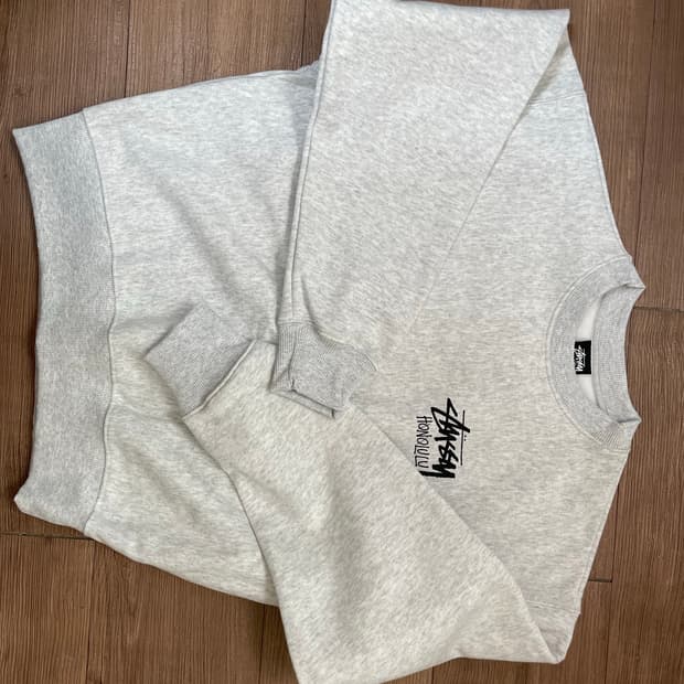 스투시 호놀룰루 회색 S 사이즈