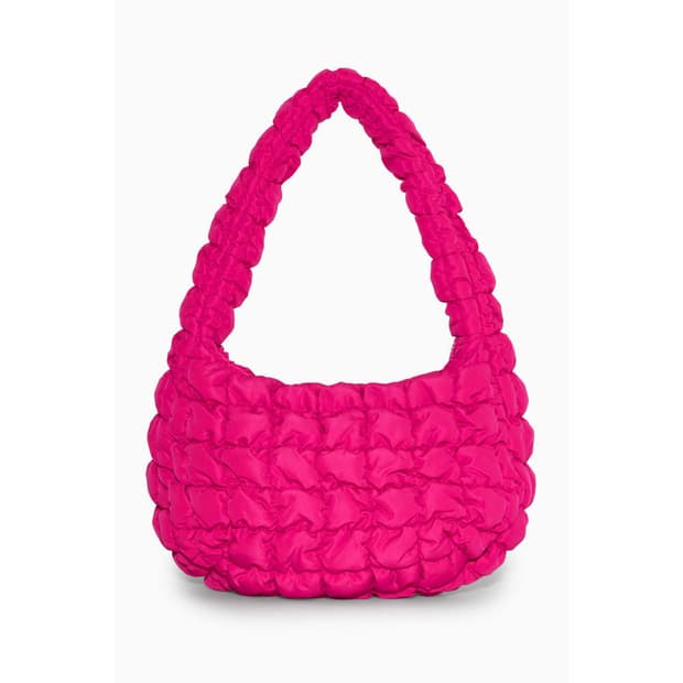 COS 코스 퀼팅 스몰사이즈 가방 핑크